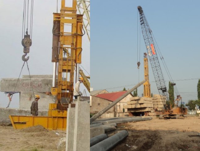 Biên bản nghiệm thu vật liệu đóng và ép cọc theo tiêu chuẩn nghiệm thu TCVN 9394-2012